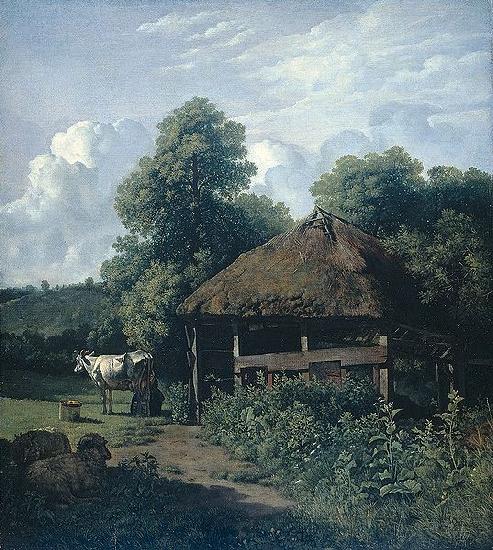 Wouter Johannes van Troostwijk A farm in Gelderland oil painting picture